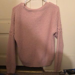 Pink sweater